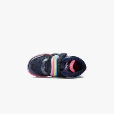  Skechers Heart Lights-Brilliant Rainbow Işıklı Çocuk Lacivert Spor Ayakkabı