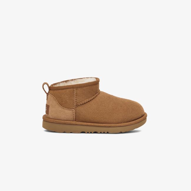  UGG Classic Ultra Mini Çocuk Kahverengi Bot