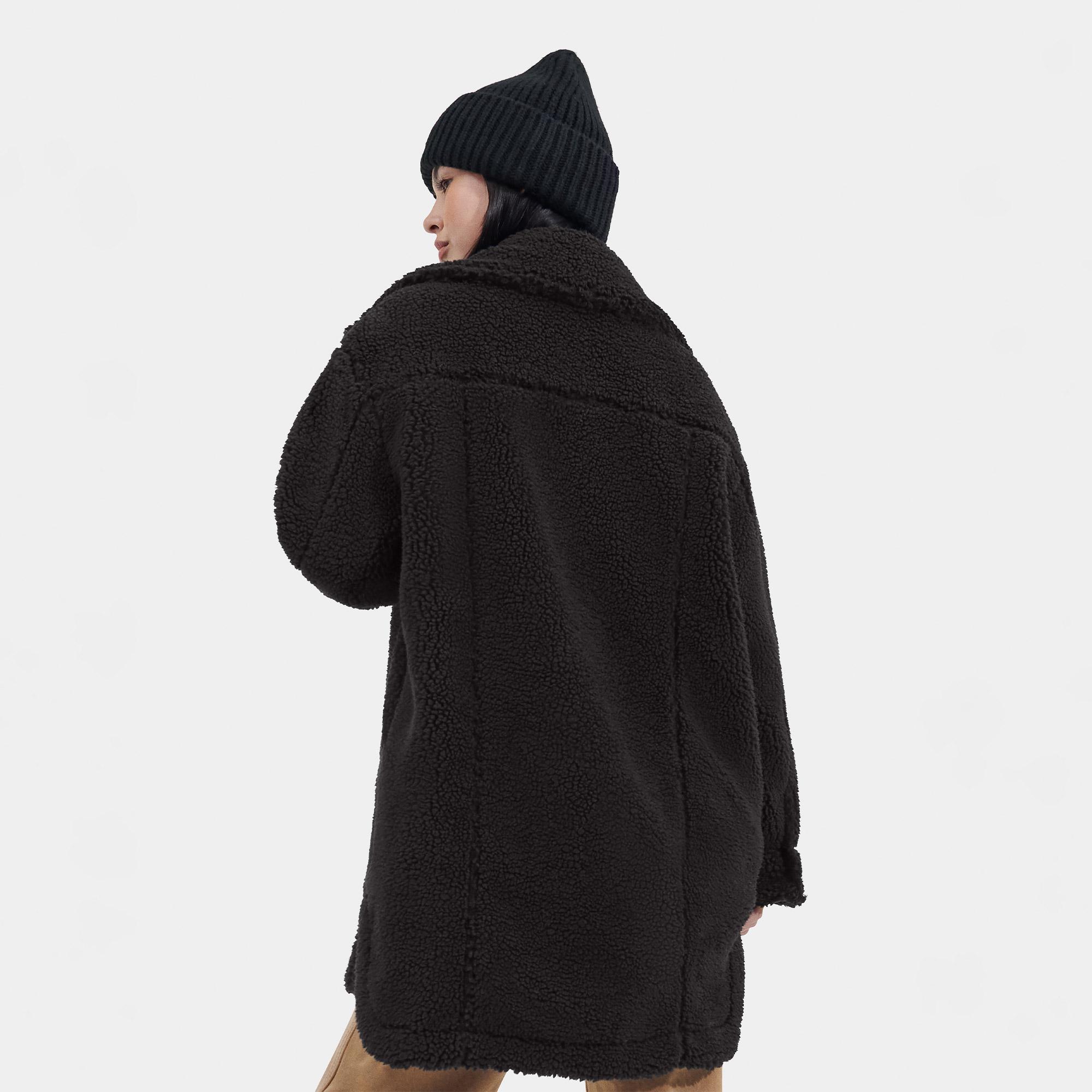 UGG Frankie Ugg Fluff Kadın Siyah Ceket