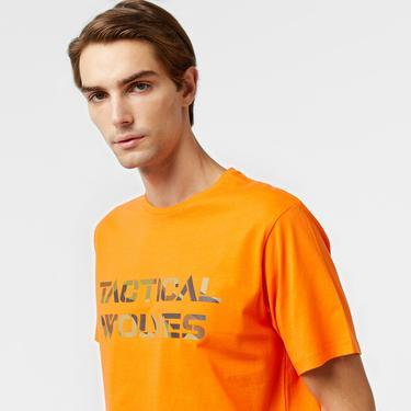  Tactical Wolves Classical Erkek Siyah Günlük T-Shirt