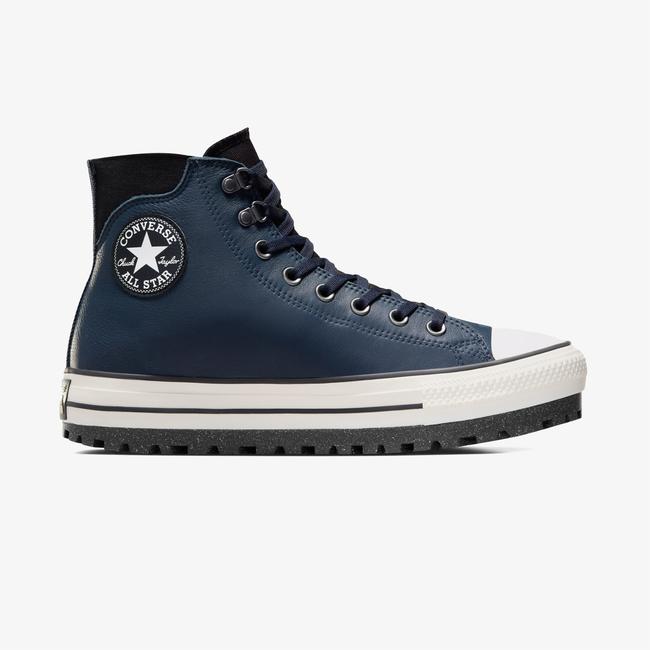  Converse Chuck Taylor All Star City Trek Unisex Lacivert Deri Bot