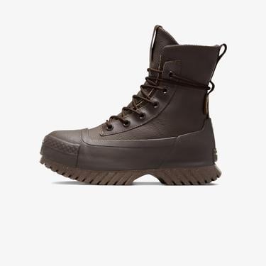  Converse Chuck Taylor All Star Lugged 2.0 CC Unisex Kahverengi Deri Platform Bot