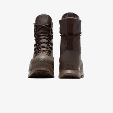  Converse Chuck Taylor All Star Lugged 2.0 CC Unisex Kahverengi Deri Platform Bot