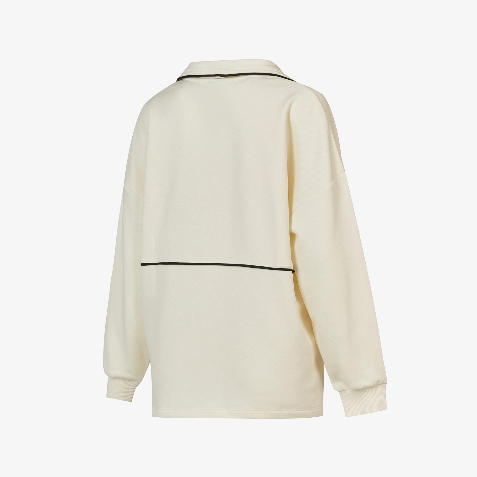 New Balance WNC3402 Kadın Beyaz Sweatshirt