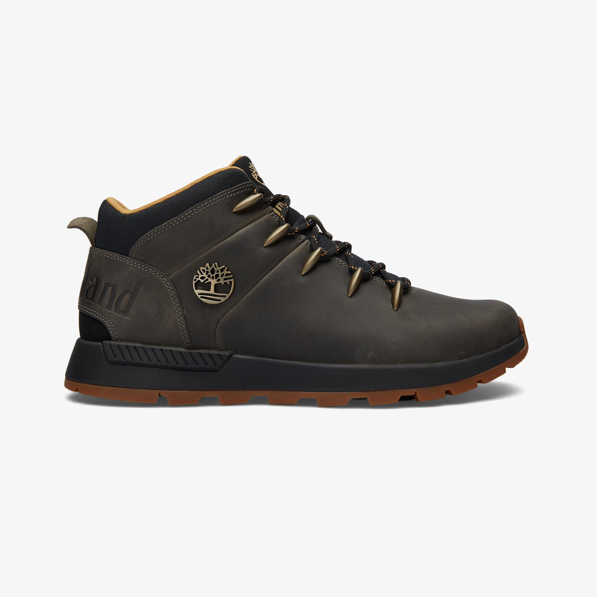 Timberland Sprint Trekker Mid Lace Up Erkek Haki Outdoor Ayakkabı