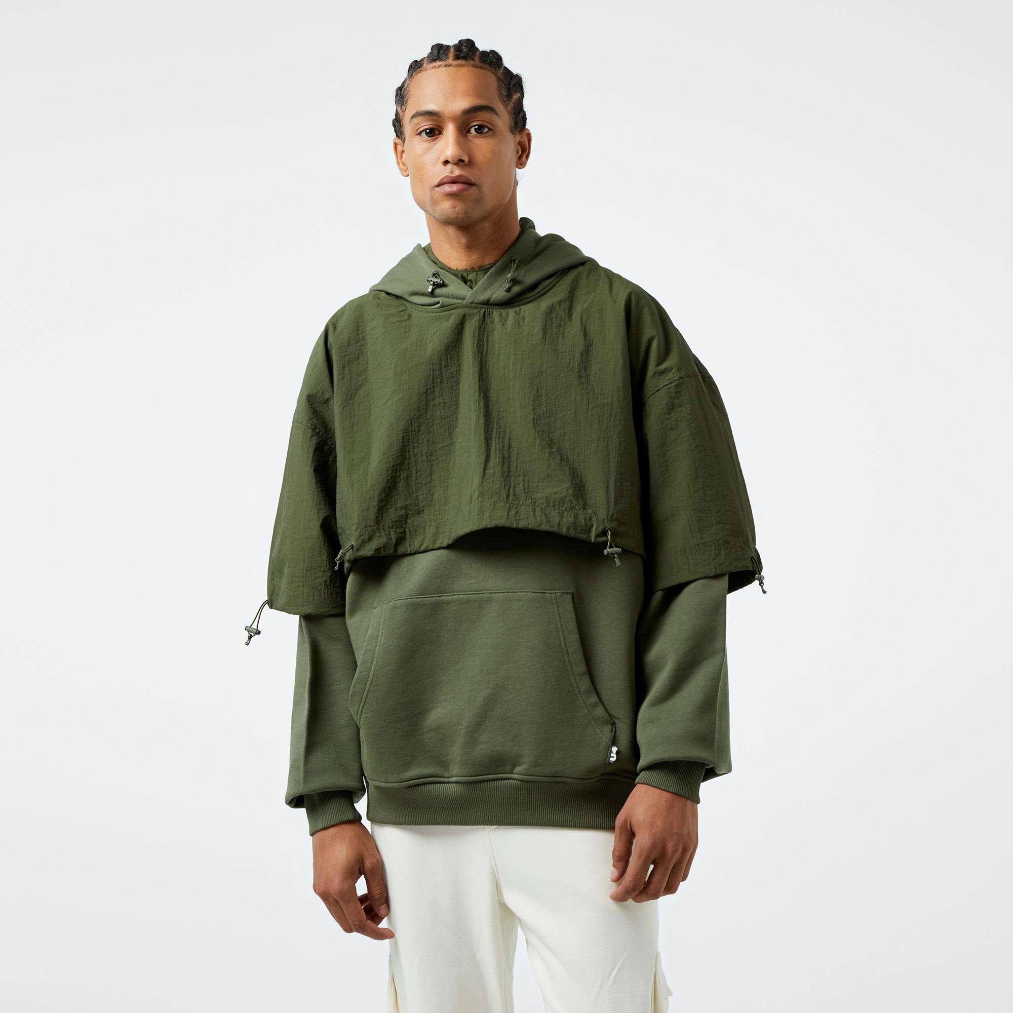 UNITED4 Erkek Haki Sweatshirt