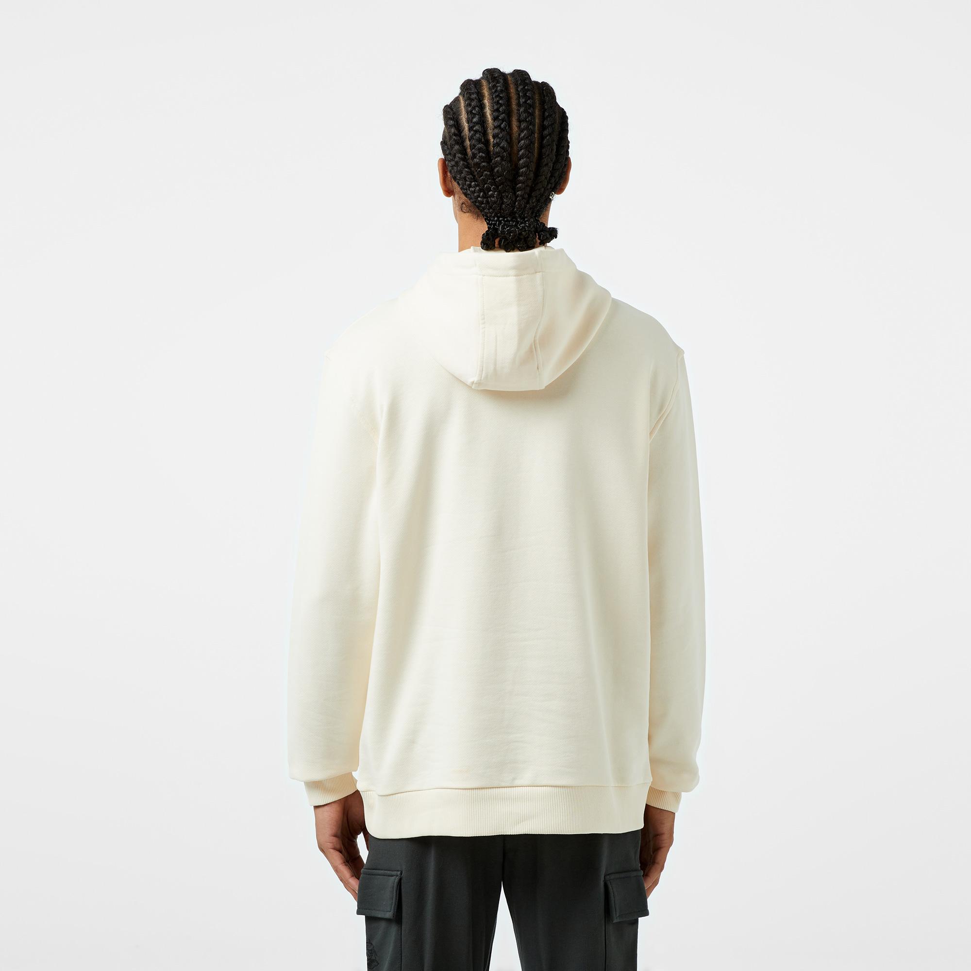 UNITED4 1.0 Essentials Erkek Krem Hoodie