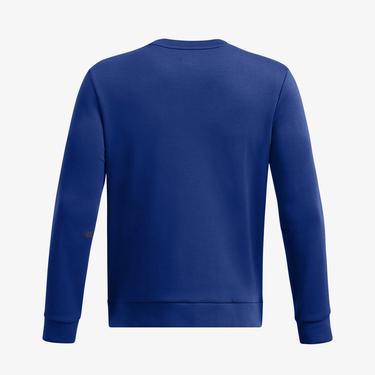  Under Armour Unstoppable Flc Crew Eu Erkek Mavi Sweatshirt