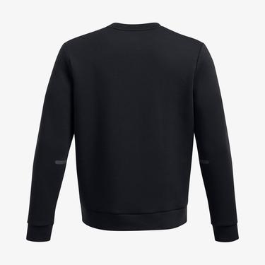  Under Armour Unstoppable Flc Crew Eu Erkek Siyah Sweatshirt