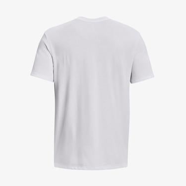  Under Armour Logo Emb Heavyweight Ss Erkek Beyaz T-Shirt