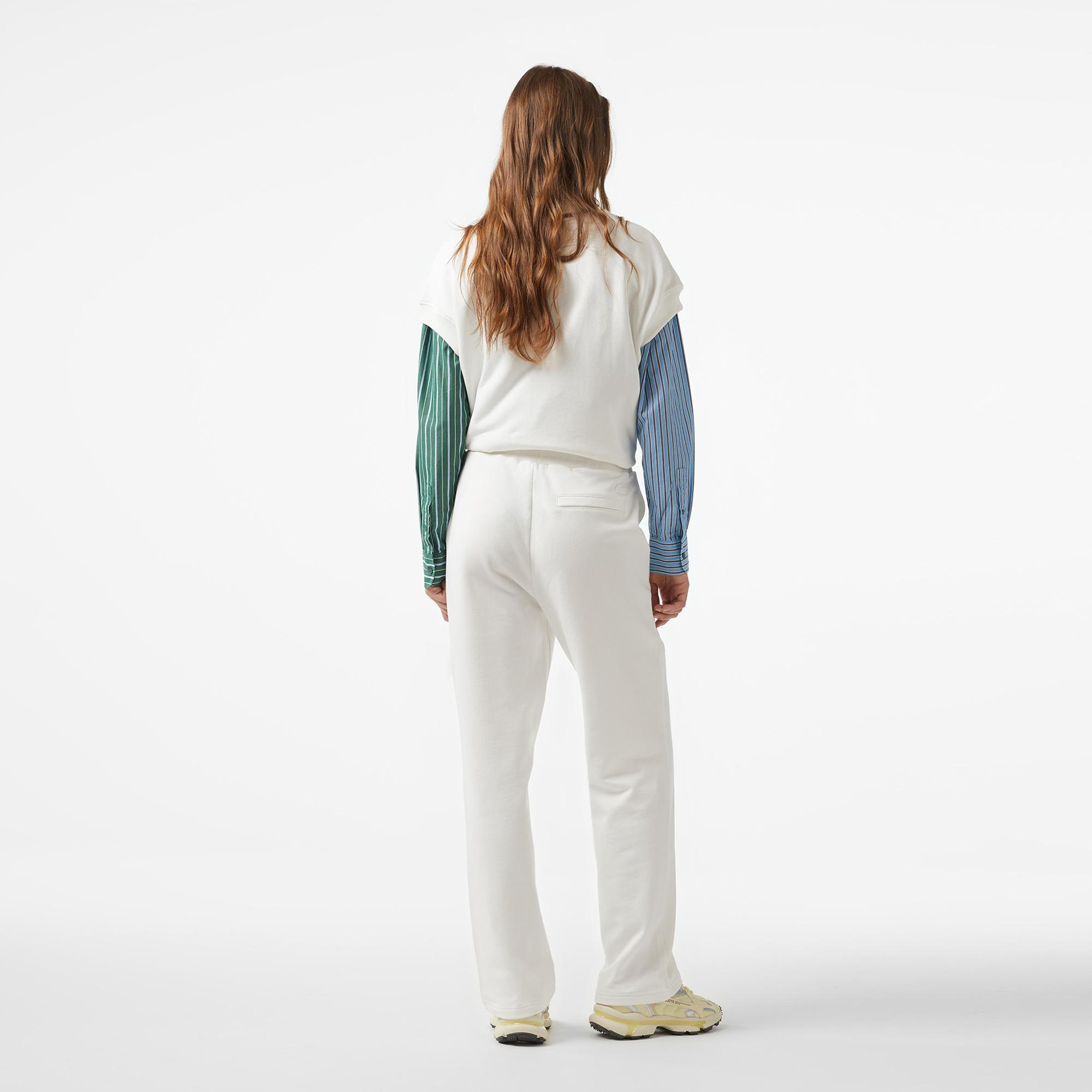 Lacoste x House of SuperStep Kadın Krem Eşofman Altı