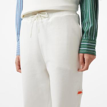  Lacoste x House of SuperStep Kadın Krem Eşofman Altı