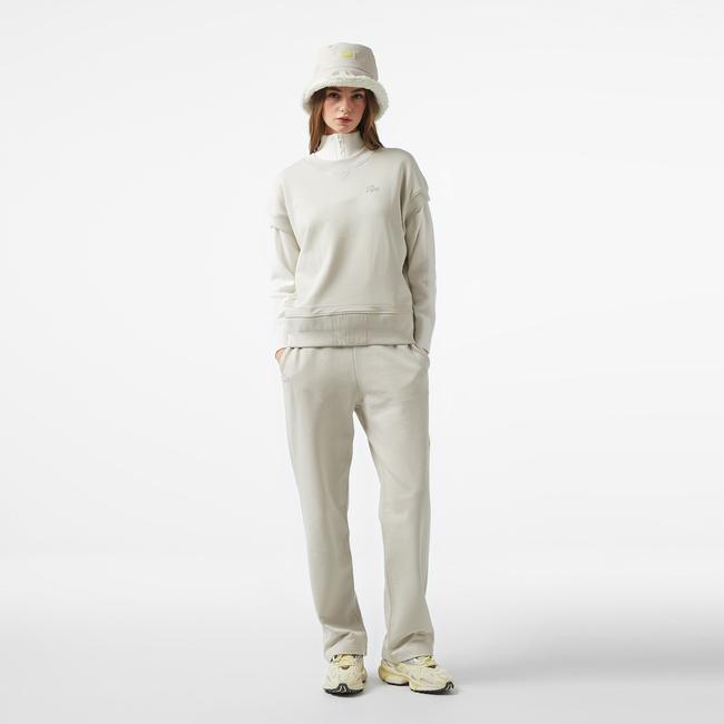  Lacoste x House of SuperStep Kadın Gri Eşofman Altı