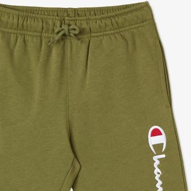  Champion Big Logo Fleece Jogger Çocuk Yeşil Eşofman Altı