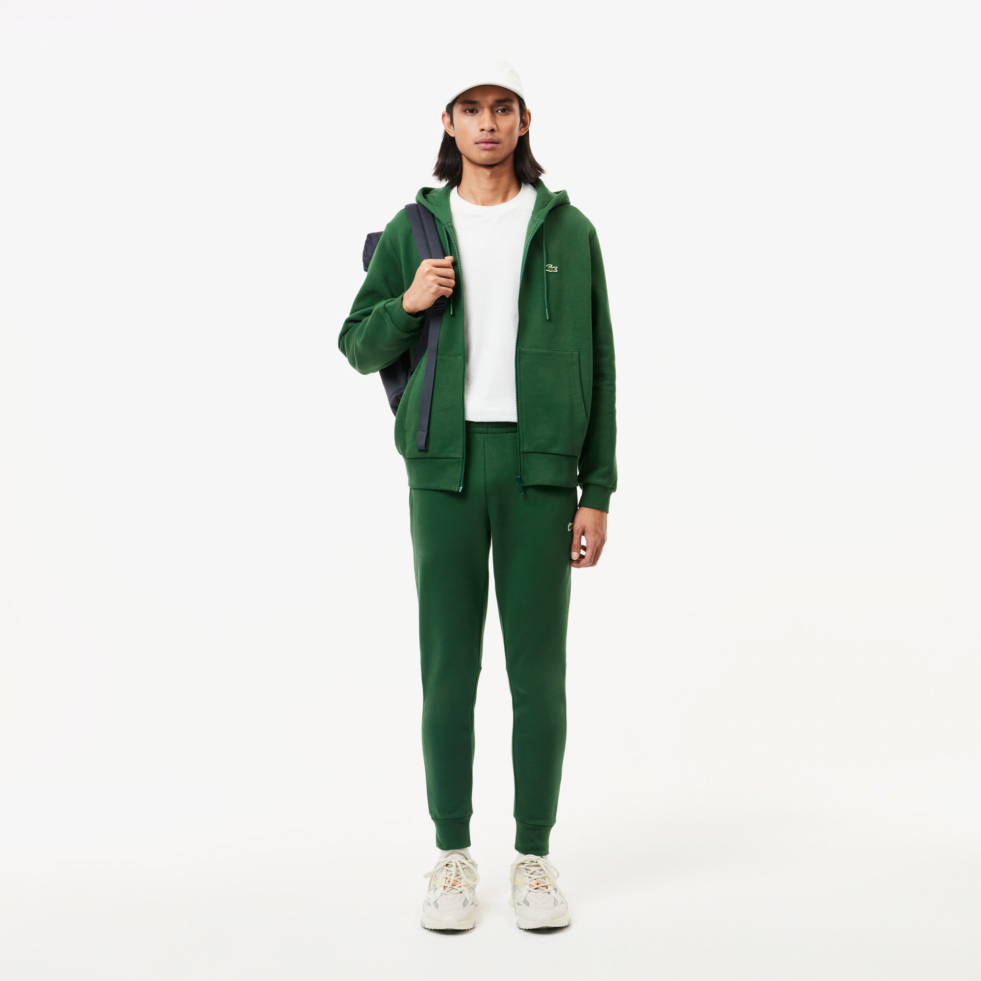  Lacoste Erkek Slim Fit Koyu Yeşil Eşofman Altı
