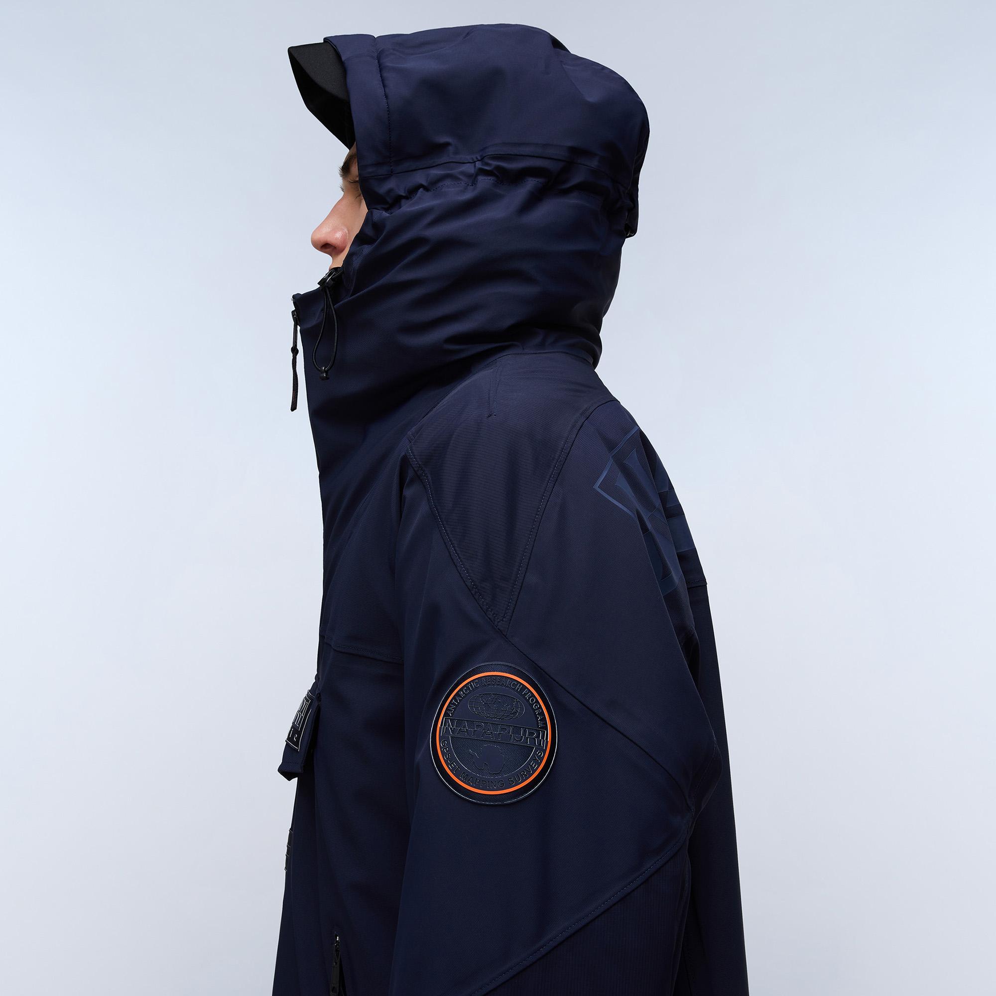 Napapijri Rainforest Tech Erkek Mavi Ceket