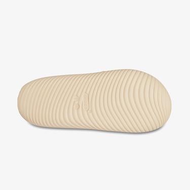  Crocs Mellow Luxe Recovery Slide Unisex Krem Terlik