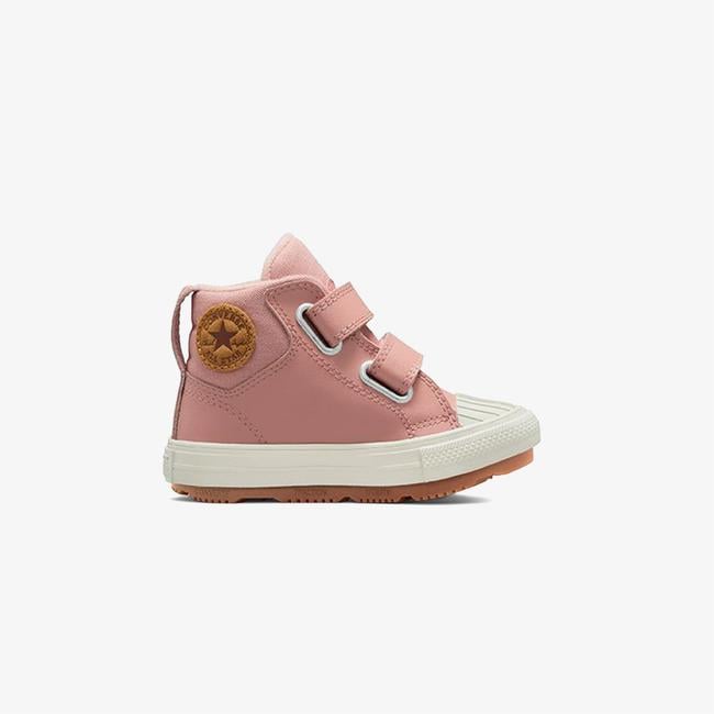  Converse Chuck Taylor All Star Berkshire Çocuk Pembe Deri Bot