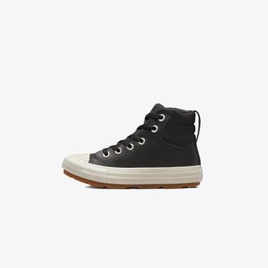  Converse Chuck Taylor All Star Berkshire Çocuk Siyah Deri Bot