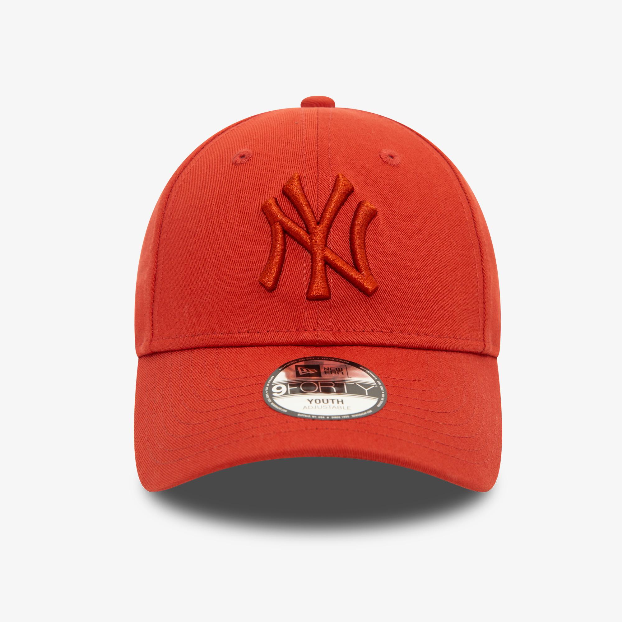 New Era New York Yankees League Essential 9Forty Çocuk Turuncu Şapka