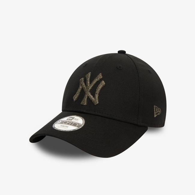  New Era Chyt Metallic 9Forty Neyyan Blk Çocuk Siyah Şapka