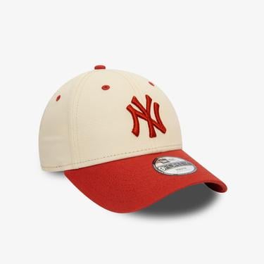  New Era Contrast 9Forty Neyyan Çocuk Bej Şapka