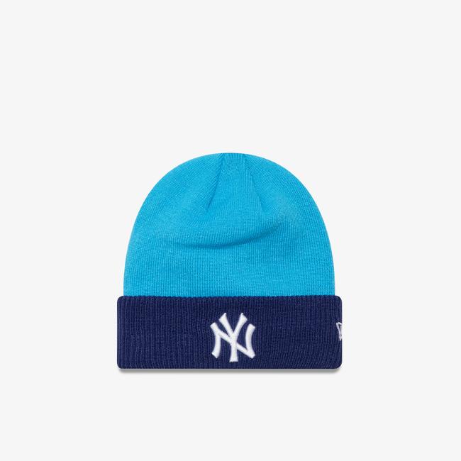  New Era Youth Colour Block Neyyan Dry Çocuk Mavi Bere