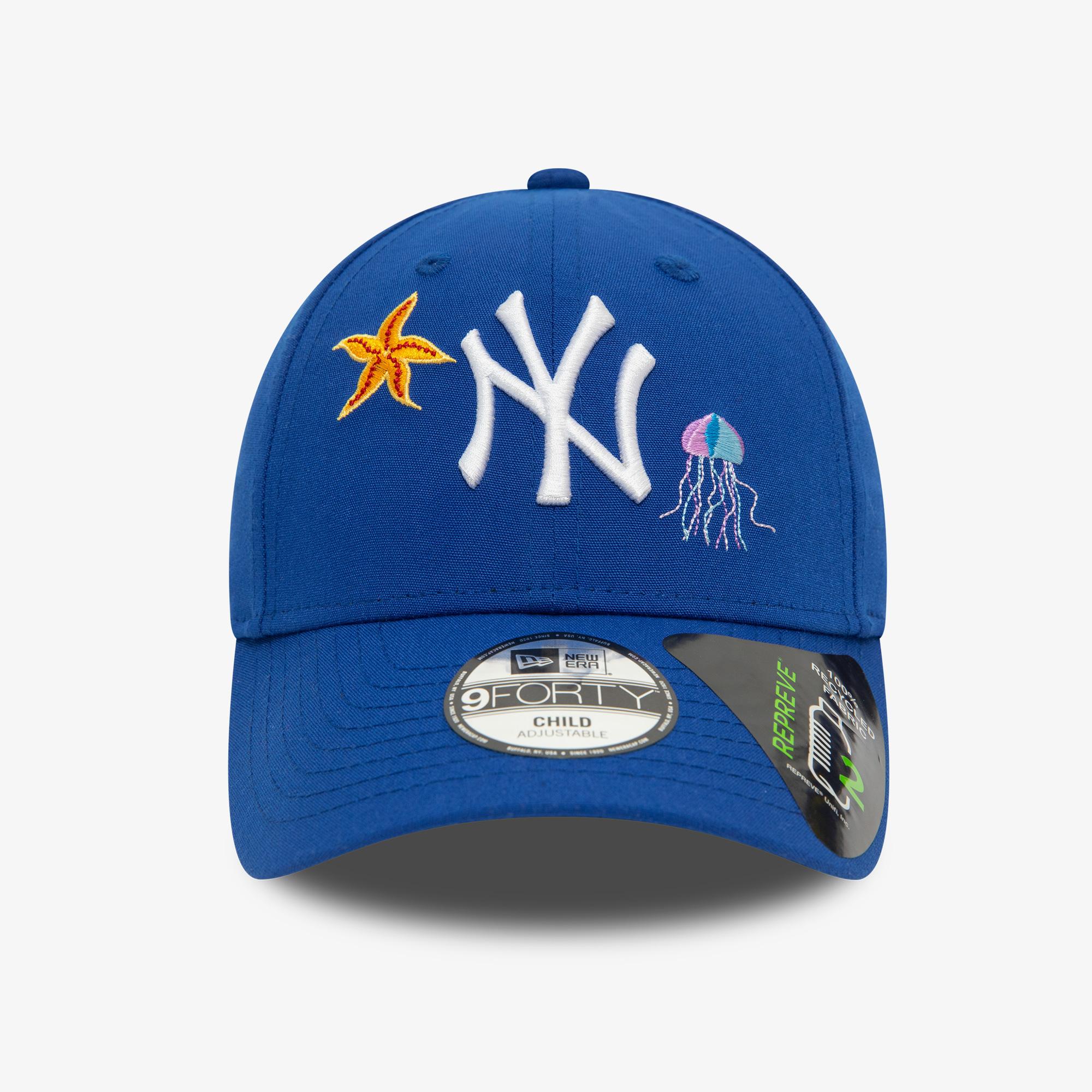 New Era Recy Child icon 9Forty Neyyan Cab Çocuk Mavi Şapka
