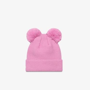  New Era Child Double Pom Neyyan Fpk Çocuk Pembe Bere