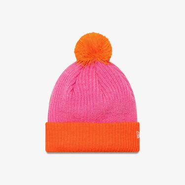  New Era Block Pom Newera Fpkrsh Unisex Pembe Bere