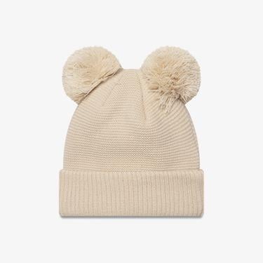  New Era Double Pom Unisex Bej Bere