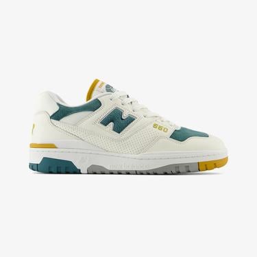 New Balance 550 Unisex Beyaz Yeşil Spor Ayakkabı