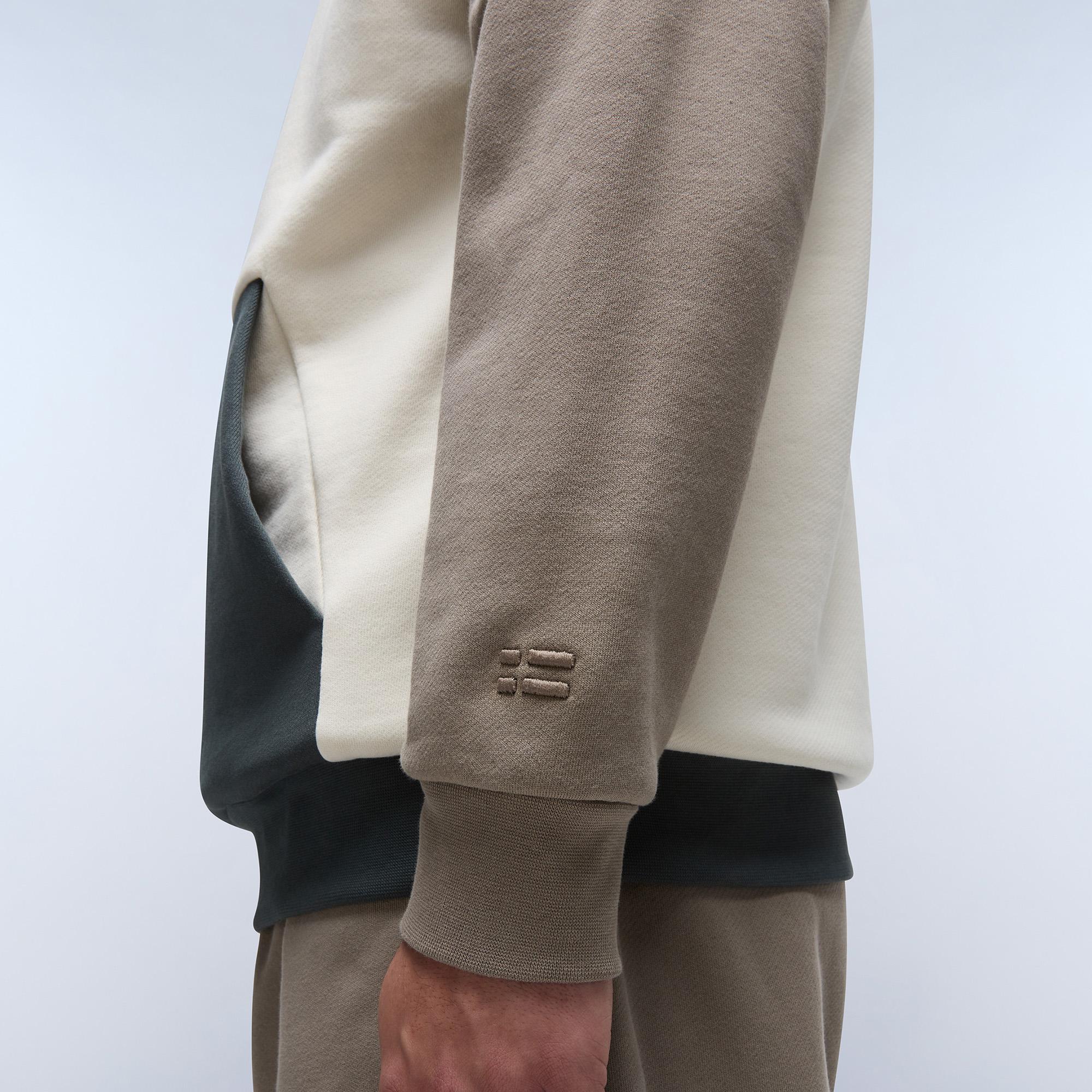 Napapijri B-Premium H Erkek Krem Sweatshirt