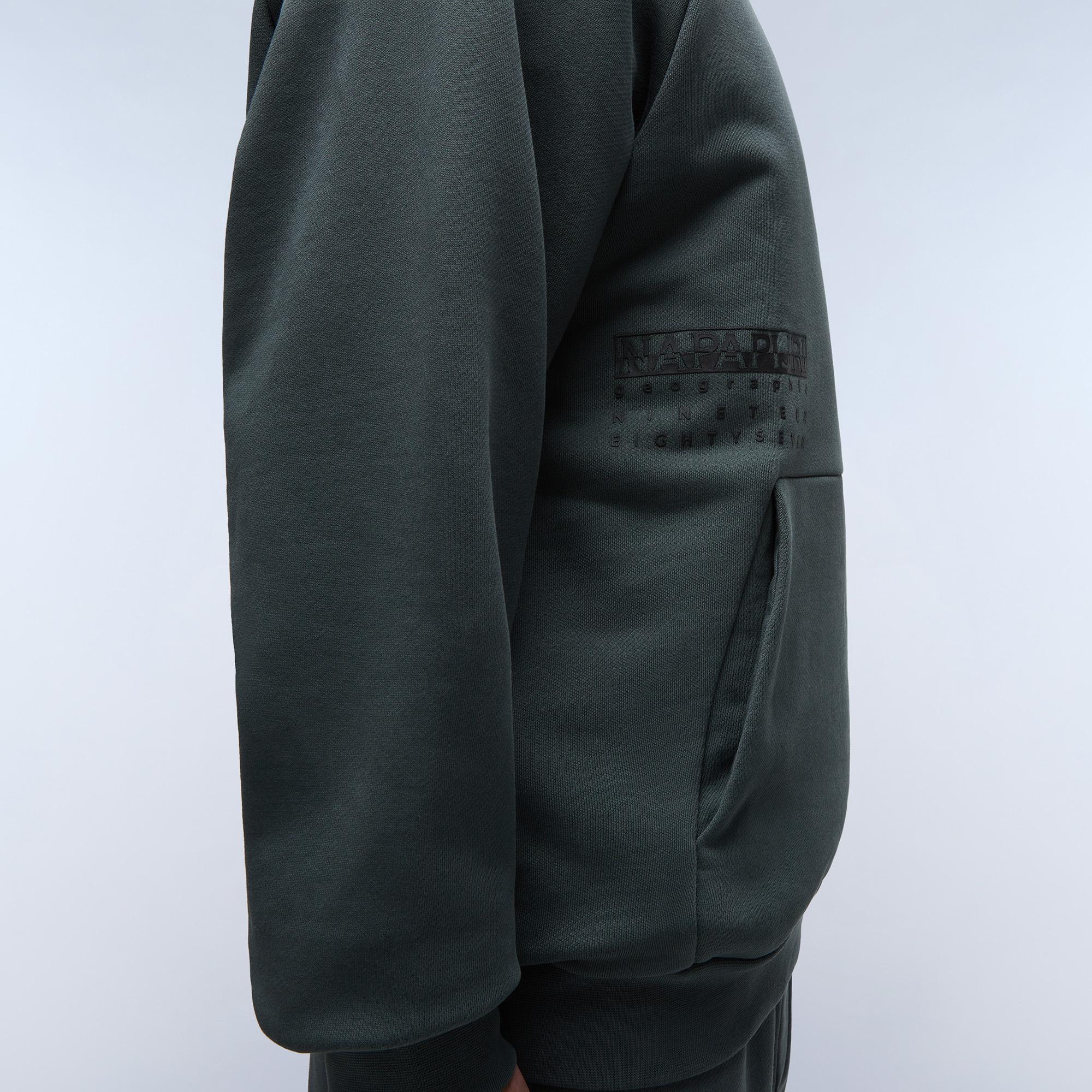 Napapijri B-Premium H Erkek Yeşil Sweatshirt