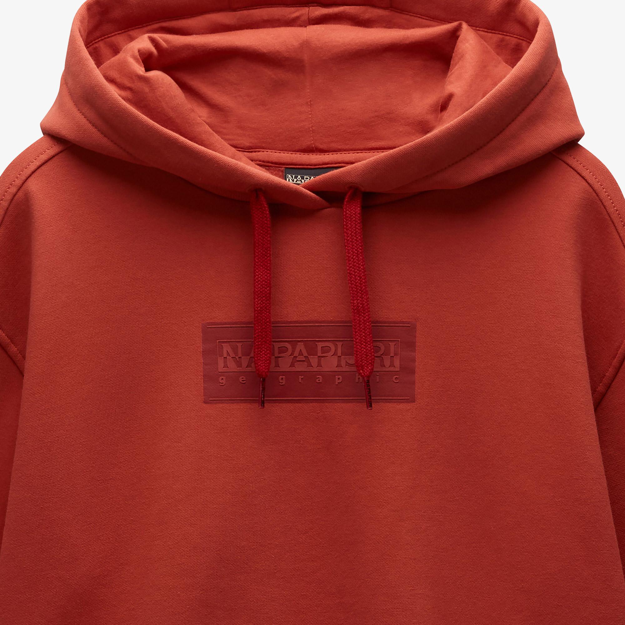 Napapijri B-Box Logo H W Kadın Kırmızı Sweatshirt