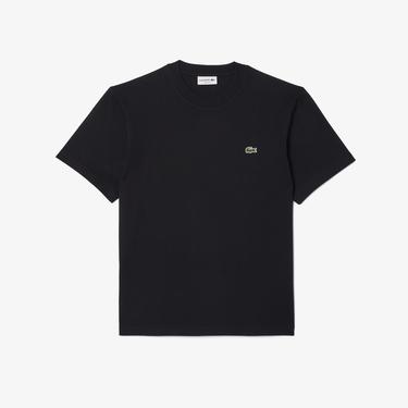  Lacoste Erkek Classic Fit Bisiklet Yaka Siyah T-Shirt
