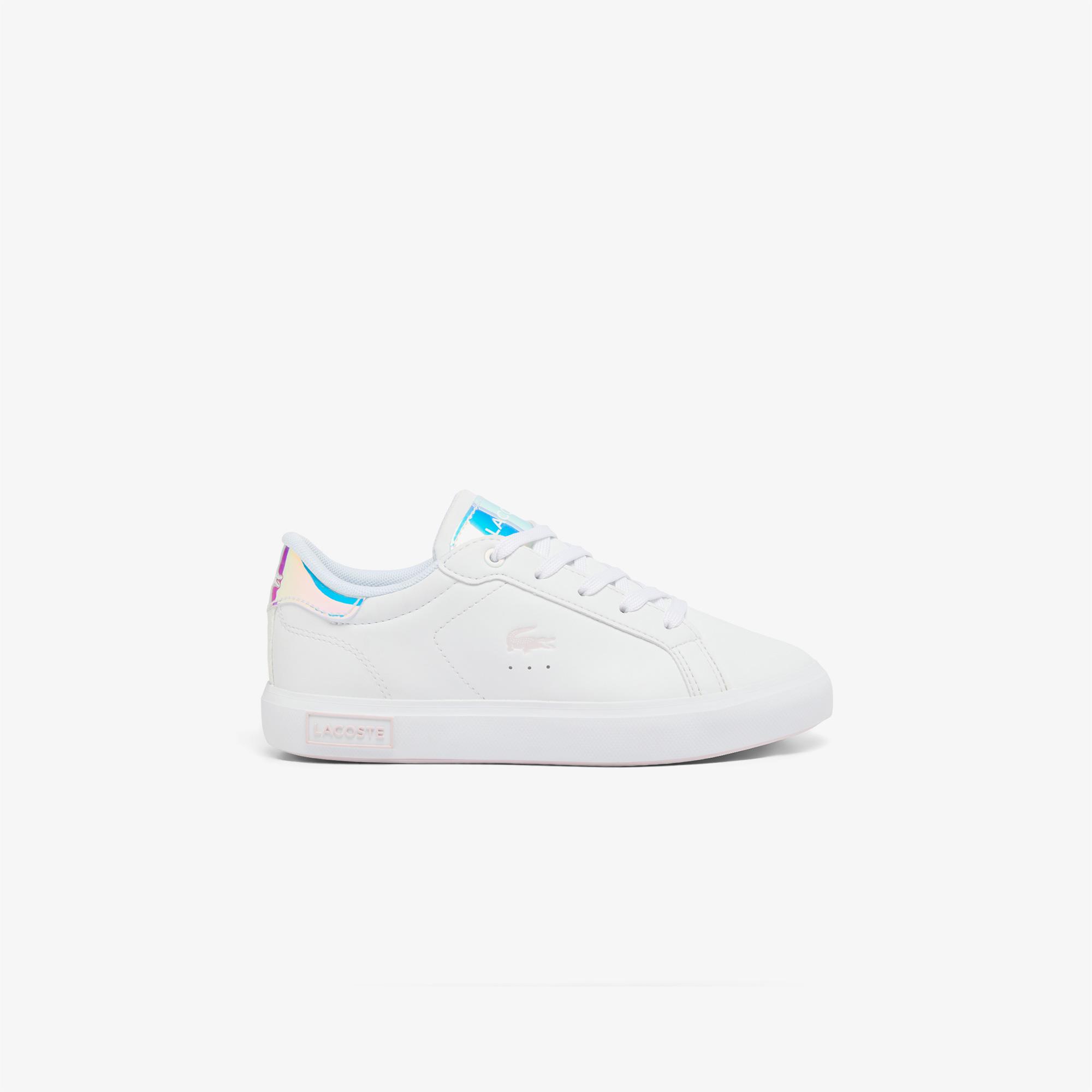 Lacoste Powercourt Çocuk Beyaz Sneaker