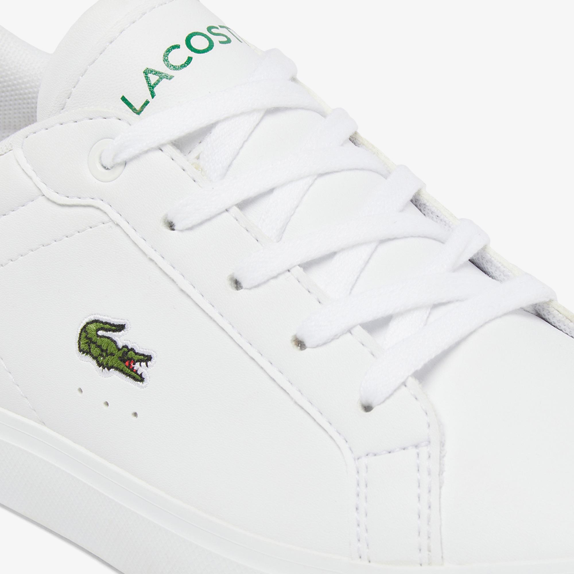 Lacoste Powercourt Çocuk Beyaz Sneaker