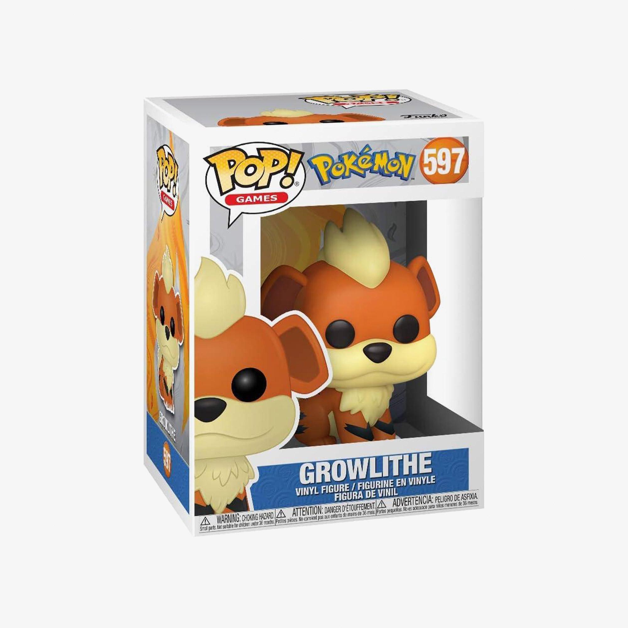 Funko Pop Games: Pokemon- Growlithe Caninos Fukano Renkli Figür