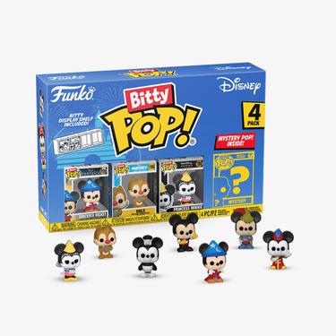  Funko Bitty Pop: Disney 4'lü Paket Renkli Figür - Seri 2