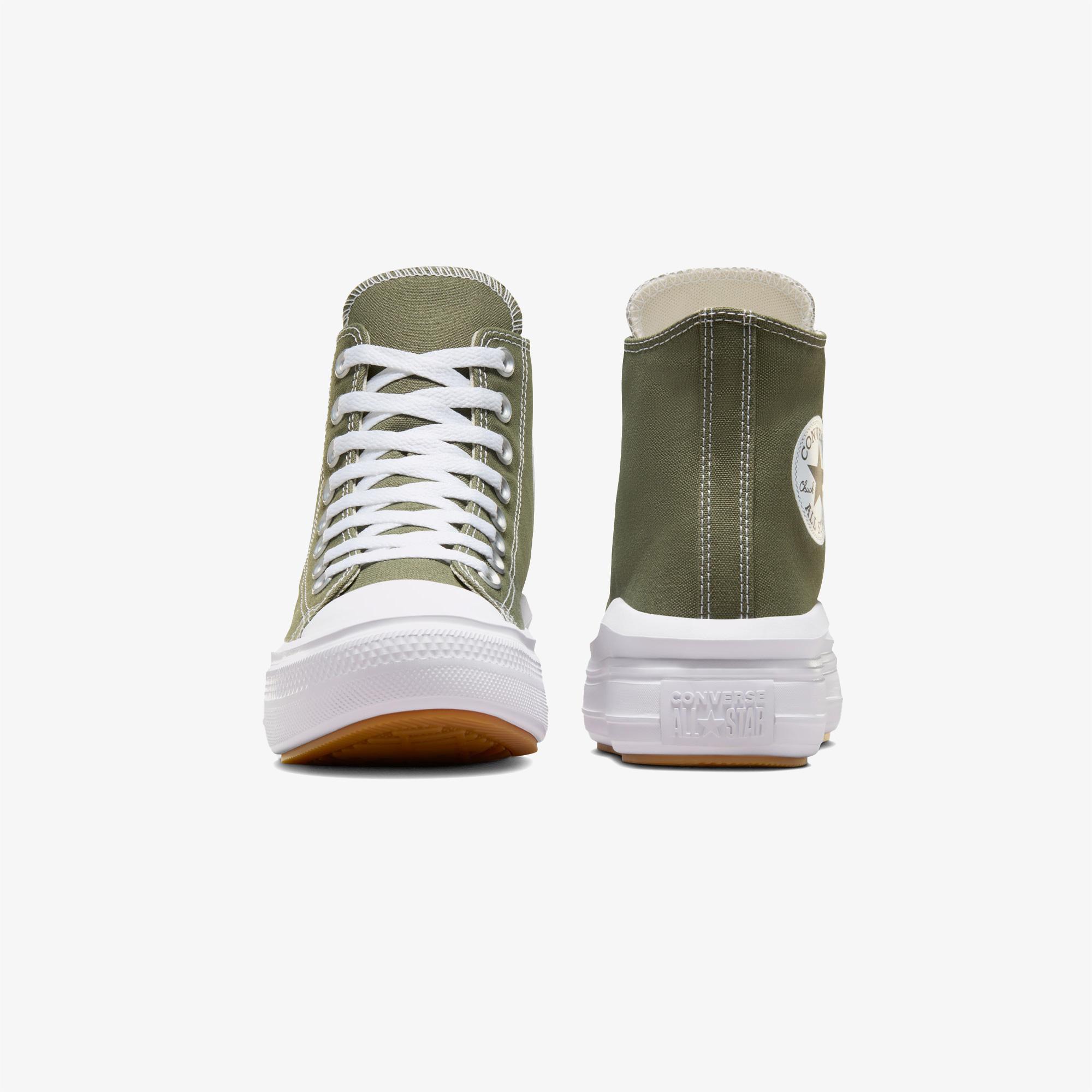Converse Chuck Taylor All Star Move Platform Kadın Haki Sneaker