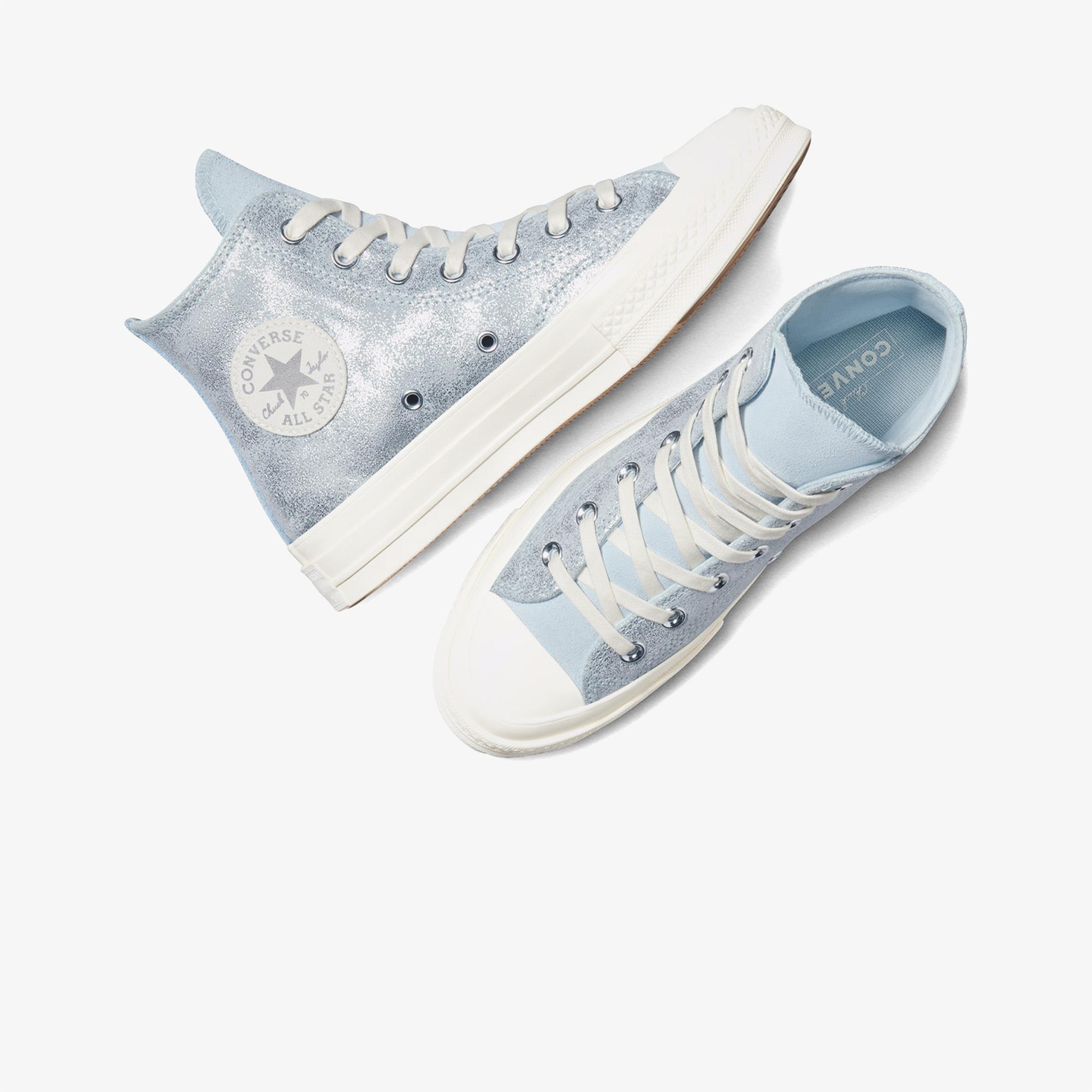 Converse Chuck 70 Unisex Mavi Süet Sneaker