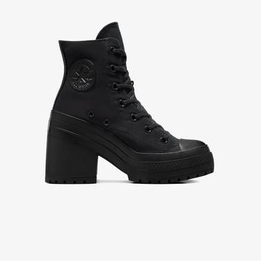  Converse Chuck 70 De Luxe Heel Unisex Siyah Platform Sneaker