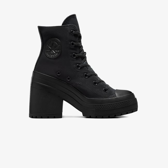  Converse Chuck 70 De Luxe Heel Unisex Siyah Platform Sneaker