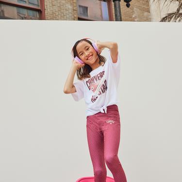  Converse Tıe Front Çocuk Beyaz T-Shirt