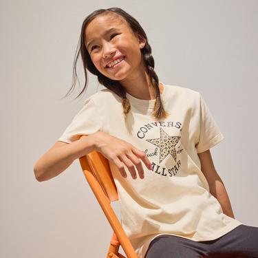  Converse Çocuk Bej T-Shirt