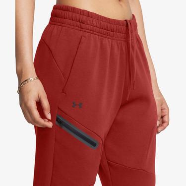 Under Armour Unstoppable Flc Jogger Kadın Turuncu Eşofman Altı
