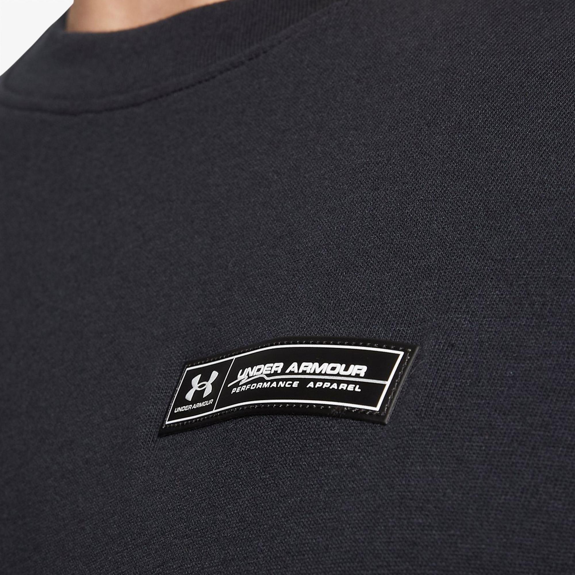 Under Armour Hw Armour Label Ss Erkek Siyah T-Shirt