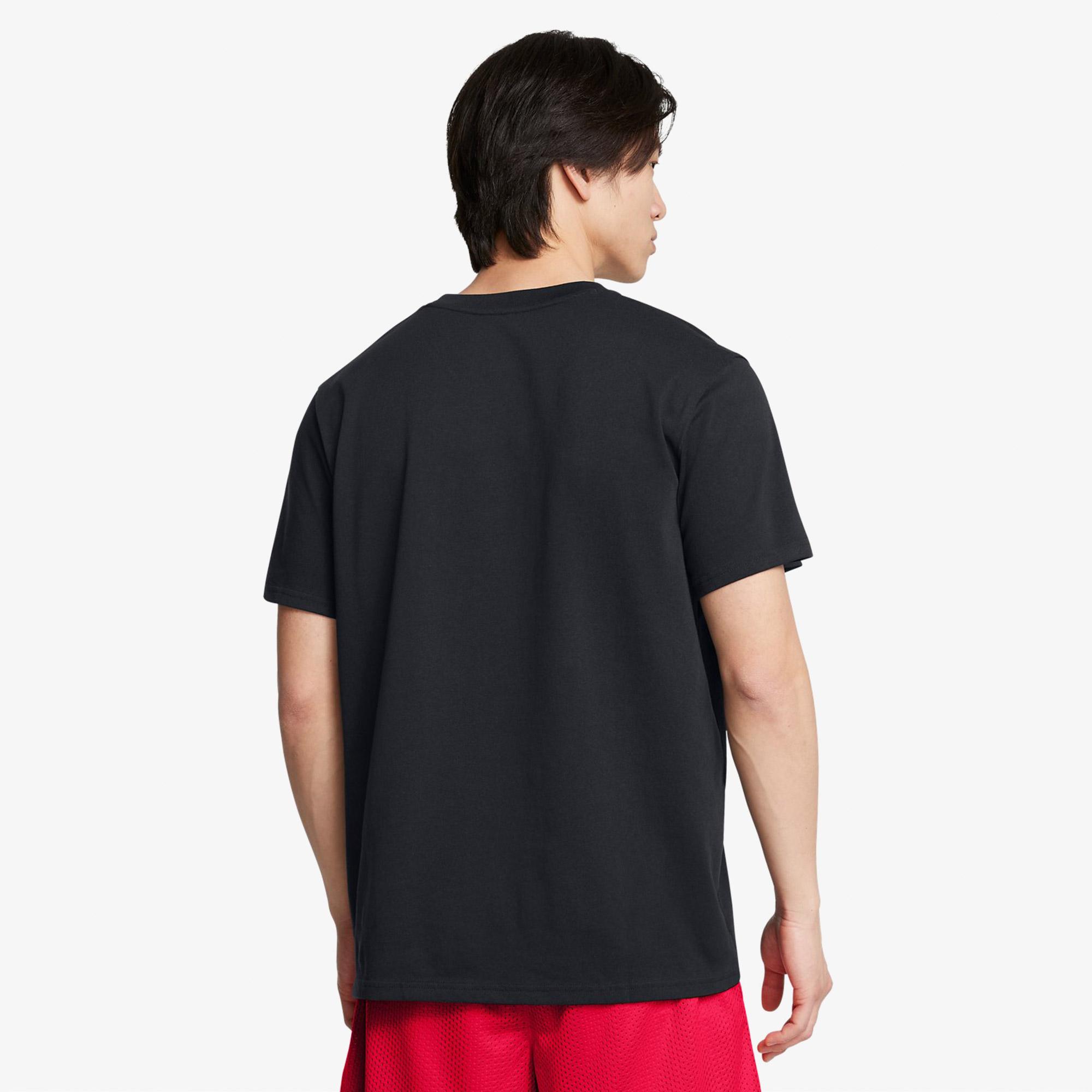 Under Armour Hw Armour Label Ss Erkek Siyah T-Shirt
