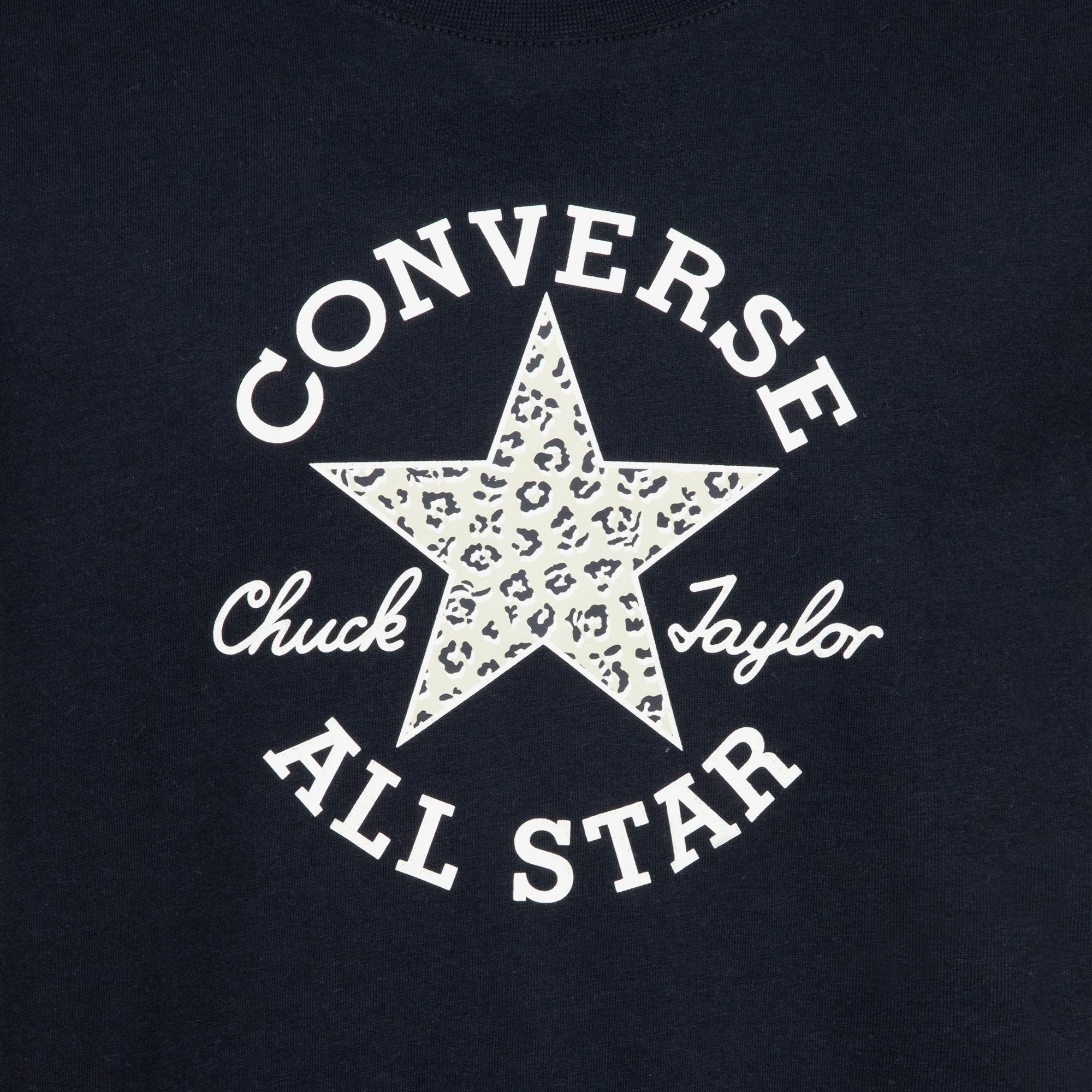 Converse Çocuk Siyah T-Shirt